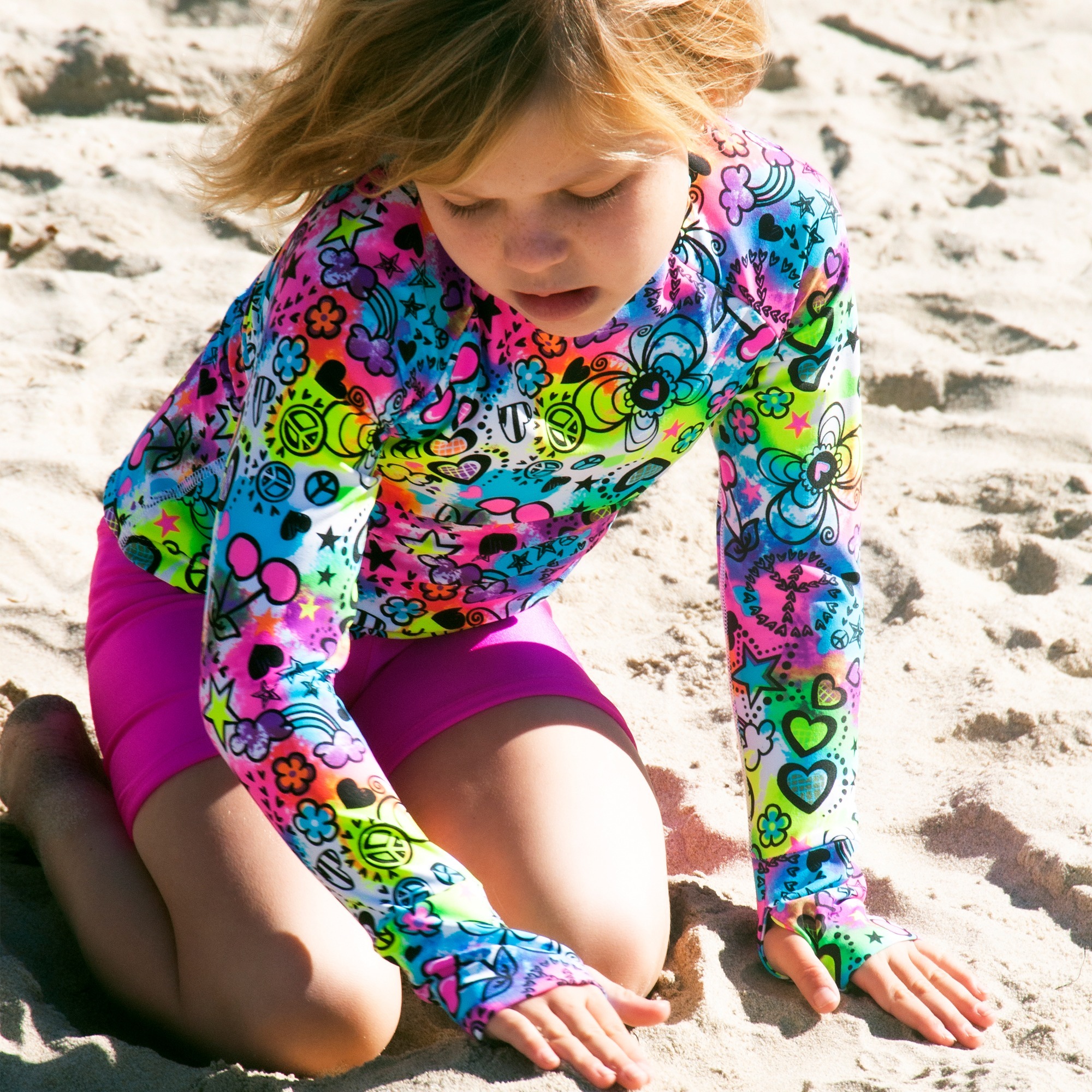 PeaceGirl Shoulder Zip - Image 2